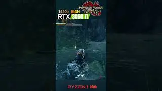 Monster Hunter Rise | RTX 3060 Ti Undervolt | 1440p High