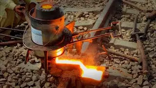How to Joint Railway Track | Rails Thermite Welding | Railroad Thermite Welding in Pakistan Railway