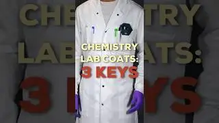 3 MISTAKES #chemistry students make choosing a lab coat. #chemistrynotes #chemistryclass12