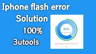 How to fix 3utools 80 error all iphone 👍📱⬅️cibi infotech👍📲