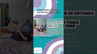 Dual Leg Stretch for Hip & Back Relief #shorts #healthtips