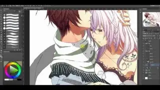 Speedpaint Anime love [SAI/Photoshop]
