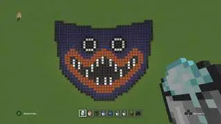 Huggy Wuggy / How To Draw in Minecraft?  I made pixel art...
