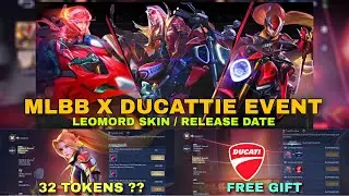 MLBB X DUCATTI EVENT GET  32 TOKENS | DUCATTI EVENT FREE GIFTS | CONFORM RELEASE DATE | MLBB