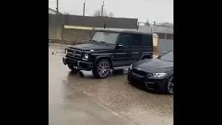 BMW Mercedes couple