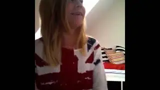 Jag är hemma hos min kompis