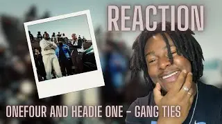 ONEFOUR & Headie One - Gang Ties (Official Music Video) [REACTION]