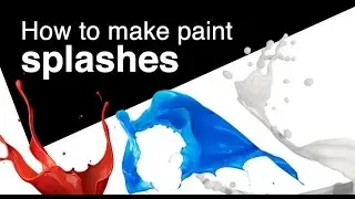 How to make paint splashes in photoshop