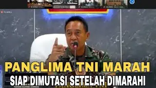PANGLIMA TNI MARAH SAAT RAPAT ONLINE,GARA GARA ANGGOTANYA MAIN HP