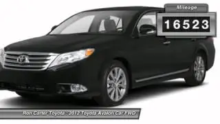 2012 TOYOTA AVALON Alvin, TX CU444762A
