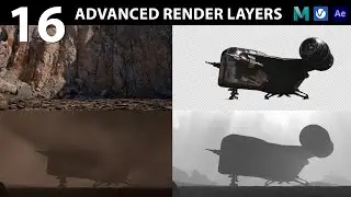 Advanced Render Layers & V-Ray Material Wrapper — Razor Crest VFX Lecture 16