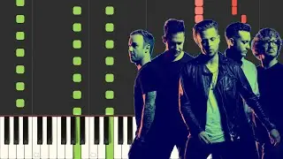 Counting Stars - OneRepublic [Piano Tutorial] (Synthesia)