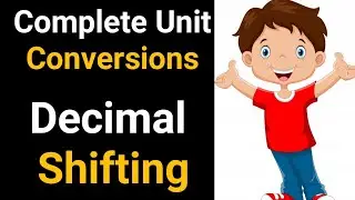Basic Unit Conversions for PHYSICS and CHEMISTRY || decimal shifting || 