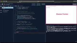 REPL.it - Fastify REST Server