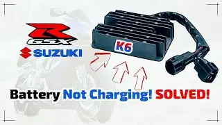 Upgrading Your Suzuki GSXR600 & GSXR750 Voltage Regulator Rectifier (2006-2016)🏍😃