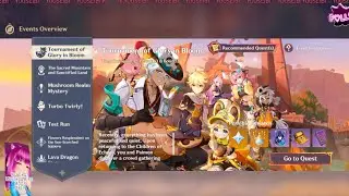 ♡ Genshin play34 - 🦕Tournament of Glory in Bloom⚔️ Event (1st part) ♡ [JPVA/ENsub]