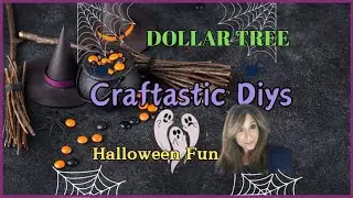 Halloween DIYS, Dollar Tree super easy and fun 👻👀👻🎃