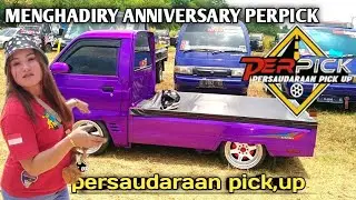 MENGHADIRI ANNIVERSARY PERPICK YANG KE 1 TH  SERU GOYANG SAMPAY BAWAH CIKAMPEK KARAWANG BERGOYANG