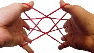 String Tricks! How To Make A Star String Figure For Beginners