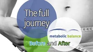 Before and After Metabolic Balance in charts and pictures