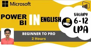 Power BI Full Course | Power BI Tutorial For Beginners | Learn Power BI Data Visualization | English