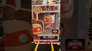 #shorts Funko Target Con 2024 Red Lantern Hal Jordan #dccomics #haljordan #comics #target