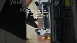 Safely Removing Cut Paper from the Fuser of an HP LaserJet Pro 400dn