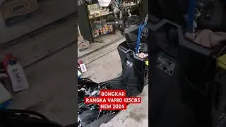 BEGINI PENAMPAKAN RANGKA VARIO 125CBS NEW 2024