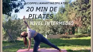 20 min de pilates nivel Intermedio sin elementos