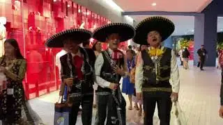 Philippines International Convention 2019 (brief Mariachi Flashmob in the street)