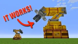 Making a GIANT Create Mechanical Arm!