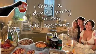 I threw a dinner party in my NYC apartment