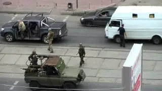 Война в Луганске. ЛНР ловит ДРГ 