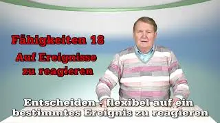 Fähigkeiten 09   – auf Ereignisse zu reagieren