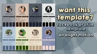 edited facebook profile template tutorial || RPW tutorials