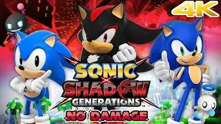 Sonic X Shadow Generations - 100% Full Game Walkthrough (All Collectibles/S-Ranks) | No Damage 4K