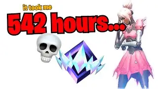 How it took me 542 HOURS to get to UNREAL... 💀 (Fortnite Road to Unreal) | ft. Peterbot???
