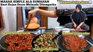 Masakan Simple Ala Rumahan,Saat Hujan Deras Melanda Ditempatku⁉️#vlog #dailyvlog @nanikzuriani