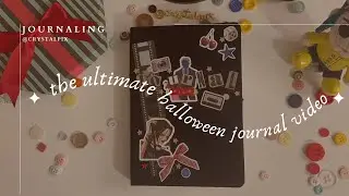 ultimate halloween journal video 🎃✨👻