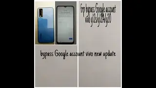 frp bypass Google account vivo y12s/y12A new update