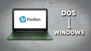 Quickie : Installing Windows on a DOS Laptop (Made on HP ak007tx)