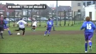 U15 - VW Hamme - FCN Sint Niklaas 23-01-10.divx