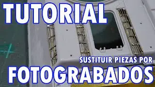 TUTORIAL piezas por FOTOGRABADOS en T34. Soldar fotograbados