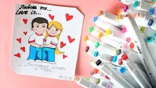 DIY КРУТЫЕ идеи Валентинок на 14 февраля! Подарки своими руками