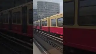 Berliner S-Bahn, richtung Berlin HBF.