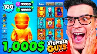 COMPRÉ la CUENTA más CHETADA de STUMBLE GUYS!