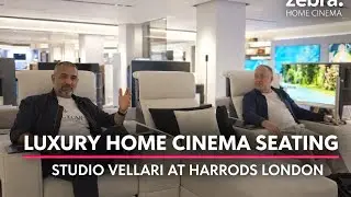 £18,000 cinema seating at Harrods!