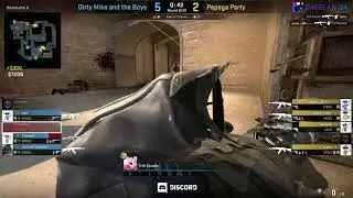 BaseLAN 34 - CS:GO - Dirty Mike vs Pepega Party - Map 3 Mirage