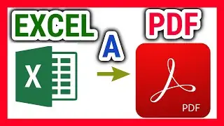 😱¿Cómo CONVERTIR un documento de EXCEL A PDF? | EXCEL a PDF | Pasar EXCEL  a PDF - Curso de Excel