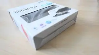 Samsung SE-208DB External DVD burner unboxing